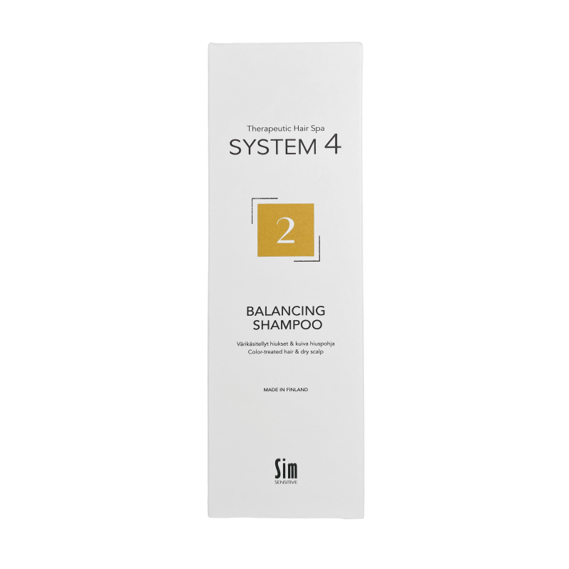 Шампунь для догляду за сухим, пошкодженим та фарбованим волоссям Balancing shampoo System 4 